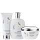 Kit Alfaparf Semi Di Lino Diamond Tripla Ação (3 Produtos)