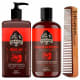Balm 120g Shampoo Cabelo Barba Negra Pente Duplo Don Alcides (1)