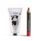 Kit Creme Hidratante Mãos Amor na Amora + Lápis Batom Mate Vermeliz