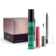 Kit Máscara de Cílios Escândalo Preti + Batom Líquido Supermate Rosetali + Lápis Olhos Pretuco + Caixa Cubo M