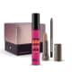 Kit Máscara de Cílios Divina Preté + Batom Hidratante Nudelina + Lápis Olhos Pretuco + Caixa Cubo M