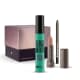 Kit Máscara de Cílios Escândalo Preti + Batom Hidratante Nudelina + Lápis Olhos Pretuco + Caixa Cubo M