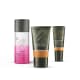 Kit Base Aqua cor 07Q + Corretivo Aqua cor 09 + Demaquilante Bifásico