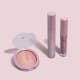 Kit Glossy Brilho Próprio Rosé: Gloss + Máscara + Blush Rose (1)