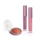 Kit Super Glossy & Rosé: Blush + Gloss Rose Brilho Próprio + Avelã Iluminado (2)