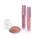 Kit Super Glossy & Bronze: Blush + Gloss Rose Brilho Próprio + Avelã Iluminado