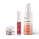 Combo Natural Glow: Demaquilante Hidragel + Iluminador e Sombra Champagne + Tint Glow Coral
