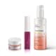 Combo Natural Glow: Demaquilante Hidragel + Iluminador e Sombra Champagne + Tint Glow Cereja