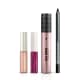 Combo Sombra Líquida Champagne + Tint Glow Cereja + Máscara Big Bang + Lápis Pretuco