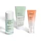 Combo Skincare Skin.q: Gel de Limpeza + Solução Renovadora Duplo Combate + Creme Facial Dia Antioxidante FPS 50 (1)