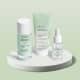 Combo Skincare Skin.q: Sérum Triplo Combate + Solução Renovadora Duplo Combate + Gel de Limpeza (2)