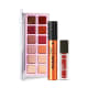 Combo Make Que Eu Preciso: Palette de Sombras Quartzo + Máscara de Cílios Big Bang 360 + Batom Líquido Volumão Morangoli