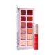 Combo Palette de Sombras Quartzo + Gloss Labial Volumão Vermelho Bocão (1)