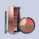 Combo Make Dia A Dia: Caneta Delineadora para Olhos Fininha + Pó Compacto Facial Multiefeitos + Paleta de Sombras Adoro Rosês