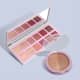 Combo Olhos Arrasadores: Blush Iluminador Rosé 6,5g + Palette de Sombras Quartzo 7,2g