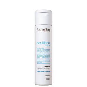 Acquaflora Equilíbrio Caspa Raiz Oleosa Pontas Secas - Shampoo Anticaspa 240ml