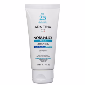 Ada Tina Normalize Matte FPS 25 - Protetor Solar Facial 50ml