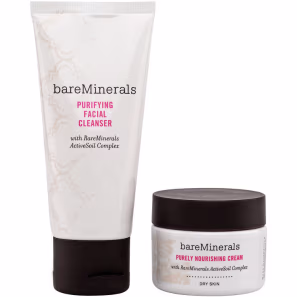 bareMinerals Naturally Luminous Daily Duo Dry Skin Kit (2 Produtos)