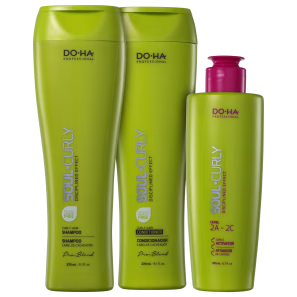 Kit DO.HA Soul Curly Cachos 2A/2C (3 Produtos)