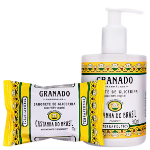 Kit Granado Terrapeutics Castanha do Brasil Banho e Maciez (2 Produtos)