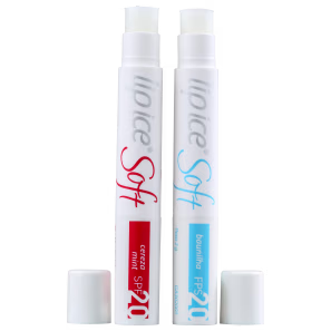 Lip Ice Pack Soft Baunilha e Cereja FPS 20 - Protetor Labial (2 unidades)
