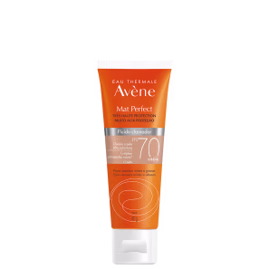 Protetor Solar com Cor Avène Mat Perfect Fluido Clareador FPS 70