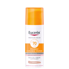 Eucerin Sun Pigment Control Cor Média FPS 70 - Protetor Solar Facial Antimanchas 50ml