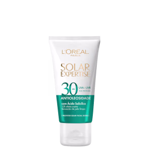 L'Oréal Paris Solar Expertise Antioleosidade FPS 30 - Protetor Solar Facial 40g
