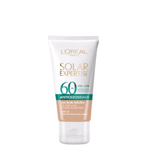L'Oréal Paris Solar Expertise Antioleosidade FPS 60 Cor 1.0 - Protetor Solar com Cor 40g