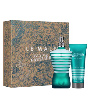 Conjunto Le Male Jean Paul Gaultier Masculino - Eau de Toilette 75ml + Gel de Banho 75ml