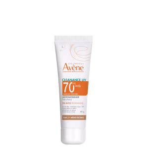 Avène Cleanance UV FPS70 Tom 3 Médio Escuro - Protetor Solar Facial 40g