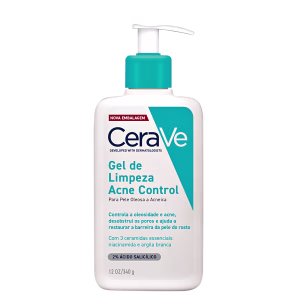 CeraVe Acne Control - Gel de Limpeza para Pele Acneica 340g