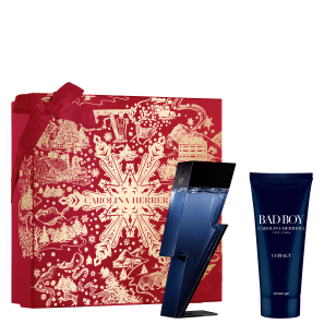 Conjunto Bad Boy Cobalt Carolina Herrera Eau De Parfum Gel De Banho