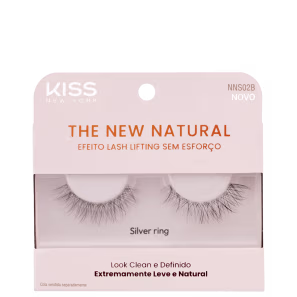 Kiss New York The New Natural Silver Ring - Cílios Postiços