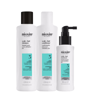 Kit Nioxin Volume Thinning Sistema 3 Trio Care (3 Produtos)