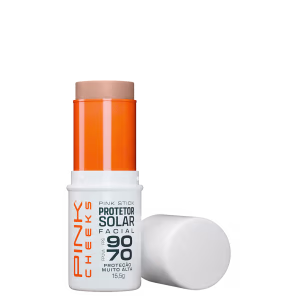 Pink Cheeks Pink Stick 21KM FPS 90 - Protetor Solar com Cor 14g