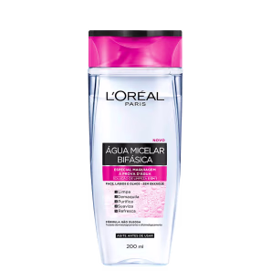 L'Oréal Paris Dermo Expertise Solução de Limpeza 5 em 1- Água Micelar Bifásica 200ml