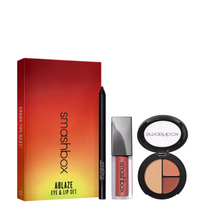 Conjunto de Maquiagem Smashbox Ablaze Eye & Lip Set (3 Produtos)
