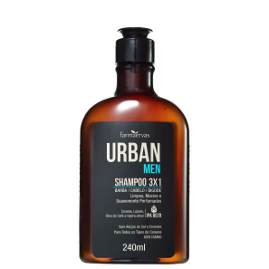 Urban Men 3x1 - Shampoo Multifuncional 240ml