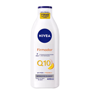 NIVEA Firmador Q10 + Vitamina C Todos os Tipos de Pele - Loção Hidratante 400ml