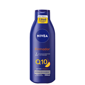 NIVEA Firmador Q10 + Vitamina C Pele Seca - Loção Hidratante Corporal 200ml