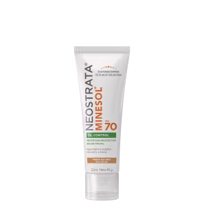NeoStrata Minesol Oil Control FPS 70 Pele Morena Mais - Protetor Solar com Cor 40g