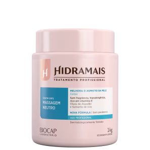 Hidramais Neutro - Creme de Massagem 1kg