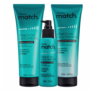 Combo Match Crescer Cabelo