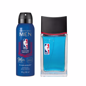 Combo Men NBA: Desodorante Colônia 100ml + Desodorante Antitranspirante 150ml