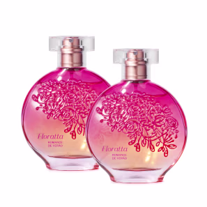 Combo Floratta Romance de Verão: Desodorante Colônia 75ml + Loção Corporal 200ml