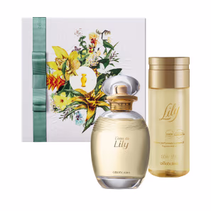 Combo Presente Dia das Mães Lily: L'eau Desodorante Colônia 75ml + Óleo Perfumado Desodorante Corporal