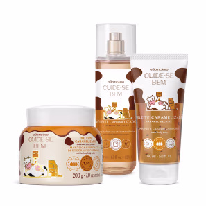 Kit o Boticário Cuide-se Bem Pessegura Body Care Trio