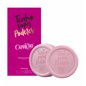 Sabonete Perfumados em Barra Capricho 2x120g