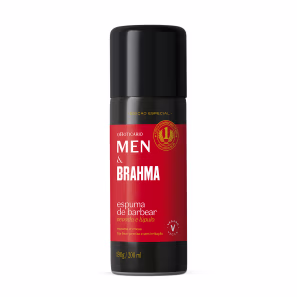 Espuma de Barbear Men E Brahma 190g